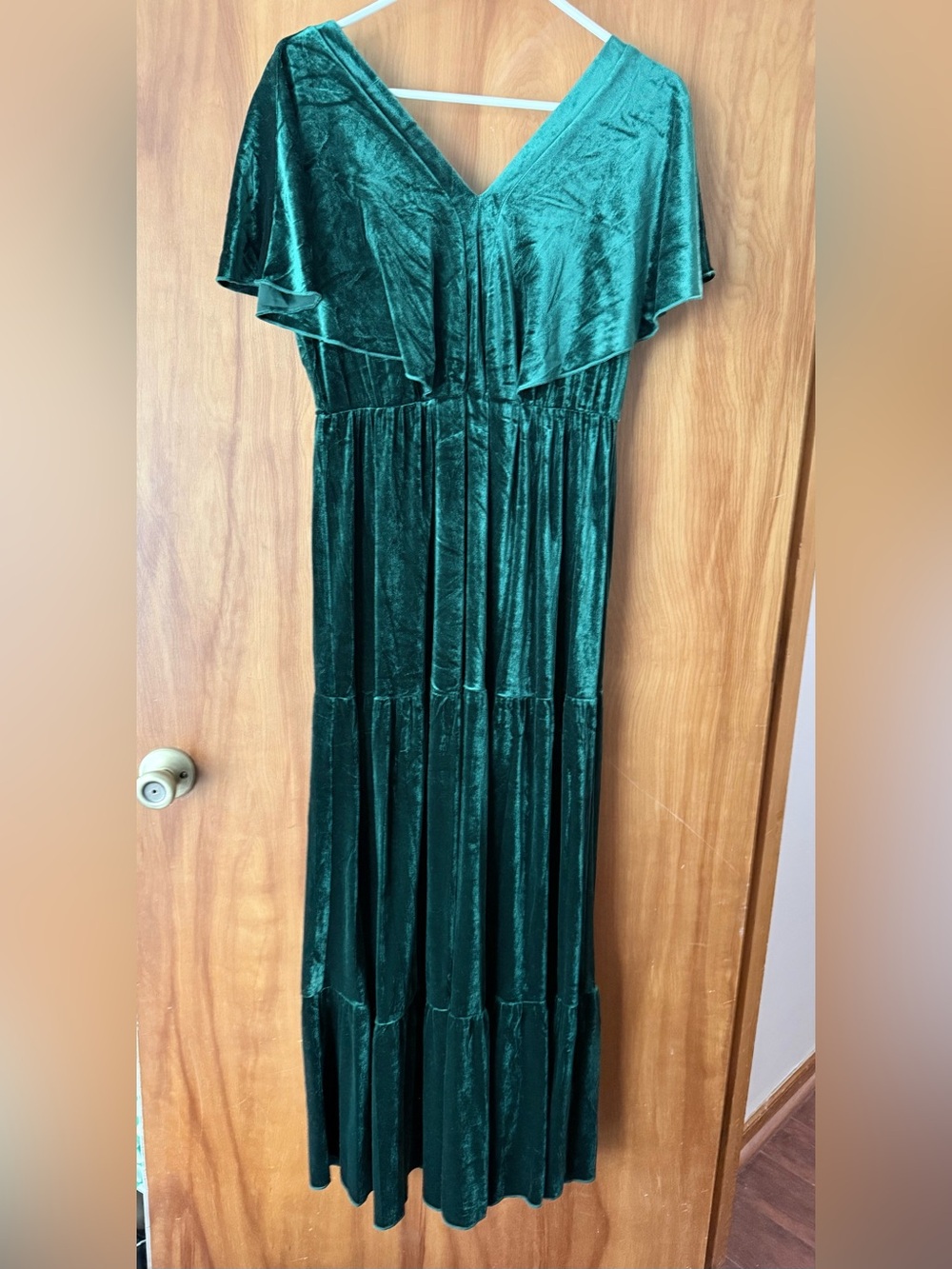NWT Simplee Velour Maxi Dress